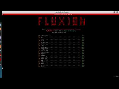 16. Capturing handshake with Fluxion