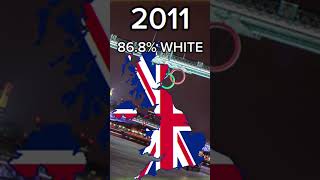 United Kingdom White Population #uk #mapping #geography #europe #demographics #fypシ #history