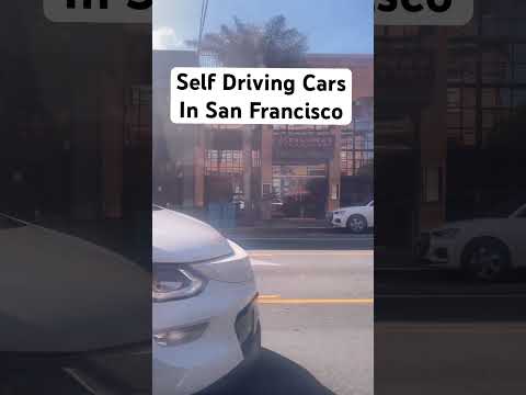 Self Driving Cars in San Francisco! #tech #siliconvalley