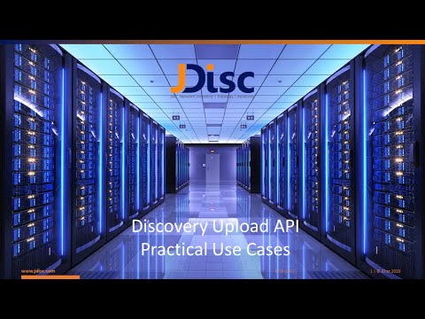 Using JDisc Upload API for practical use cases