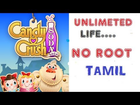 Candy Crush Unlimited LIFE FREE NO ROOT{தமிழ்}