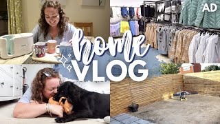 HOME VLOG! 🏡 designing my own mugs, garden & flooring progress & what's new in Sainsburys TU? 🍂 AD