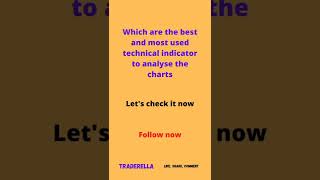 best technical indicators to analyse stock market charts #stockmarket #technicalanalysis #traderella