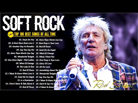 Rod Stewart, Phil Collins, Elton John, Bee Gees, Foreigner 📀 Old Love Songs 70s,80s,90s Vol 45