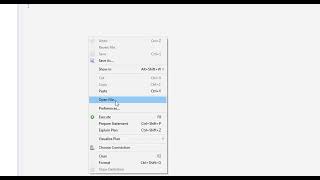 Practice exercises – Test Database setup