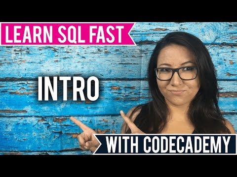 Learn SQL Fast | CodeCademy Series Ep. 01 - Intro