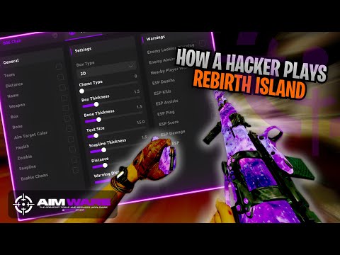 [PSN/XBOX/PC😈] #1 HACKER DROPS 40 KILLS ON REBIRTH ISLAND 🔥 | Free Aimbot, Camos and Unlock All