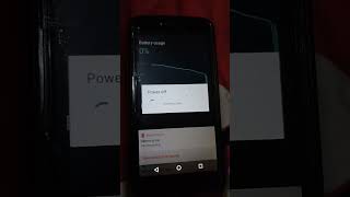Android 7.1.1 (Nougat) Low Battery Sound #shorts