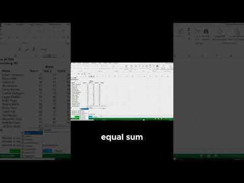 Quickly Sum Cells in Excel!