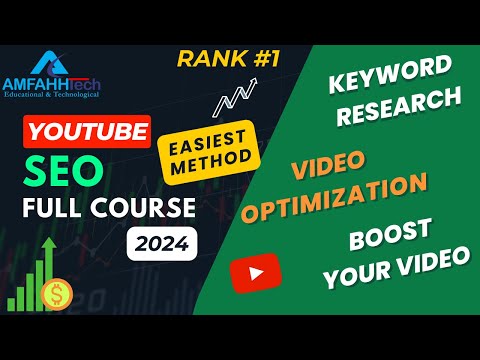 YouTube SEO 2024 | How To Rank YouTube Videos on #1 #amfahhtech #tech