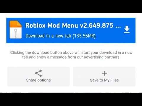 Roblox Hack Apk 2.658.460 Mod Menu 2025 última versión Android & IOS Anti ban Robux Gratis mediafire