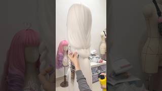 this giant braid measures 150cm 😱 queen from to be hero x #cosplay #wig