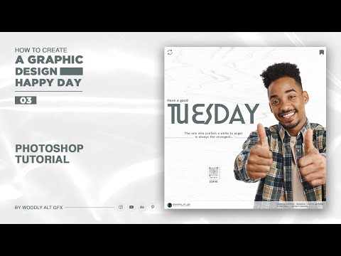 Photoshop Tutorial | How I Create A Graphic Design TUESDAY Portfolio #photoshop #photoshoptutorials