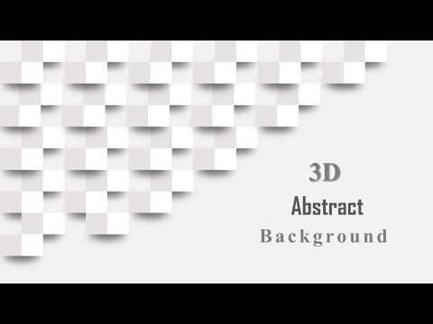How to Create 3D Abstract Background using PowerPoint ||