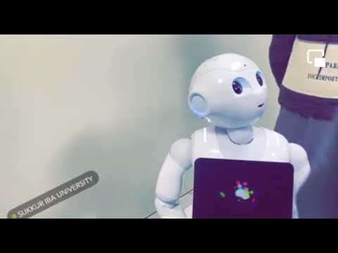 AI Robot speaking sindhi language.