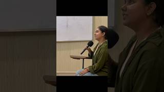 Why she said that😡? #publicspeaking #motivation #speakingeveryday #interviewskills #education