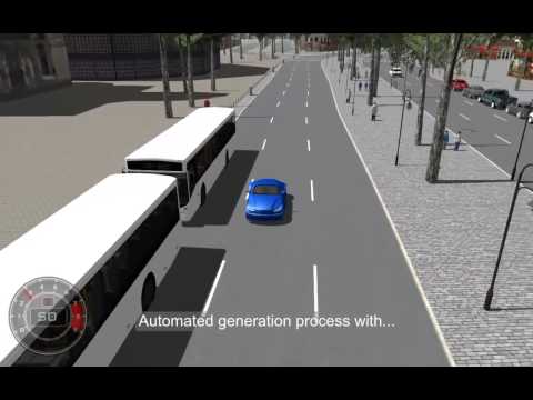 Virtual ADAS testing environment  Berlin City