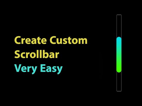 Customize Scrollbar In CSS | How To Create Custom Scrollbar Using CSS