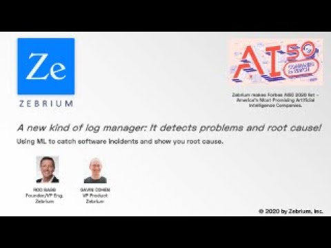 A new kind of log manager   It detects problems and root cause