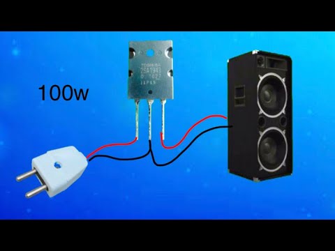 DIY how to make amplifier at home 100% working | amazing amplifier DIY