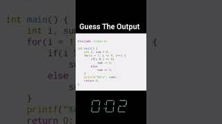 Can you crack this C brain-twister? #cprogramming #codingchallenge  #programming#logicbuilding