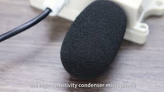 Noise sensor for outdoor use