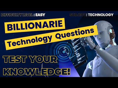 TECH Quiz : General Knowledge : Brain Power! | Who Wants to Be a Millionaire Style