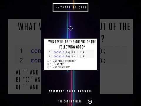 JavaScript Quiz Challenge - Question 19 :  What will be tha output of the above code ? #javascript