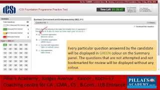 CS Foundation Online Exam - Step by step video