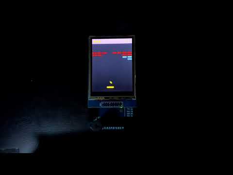 Mega 2560 Touch Breakout Game