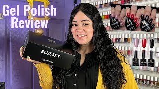 Bluesky Gel Polish Swatch & Review - Janixa - Nail Lacquer Therapy