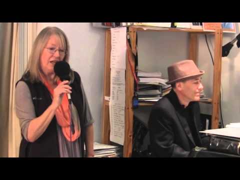 Shelby Flint & Gregg Karukas - Candid rehearsal for Holiday Jazz -  2013