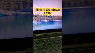 Slide To Shutdown (FASTEST SHUTDOWN) ⚡💥#SlideToShutdown #Windows11 #computer  #PCHacks #pcfixtips