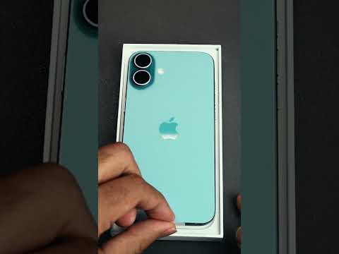 iPhone 16 PLUS UNBOXING