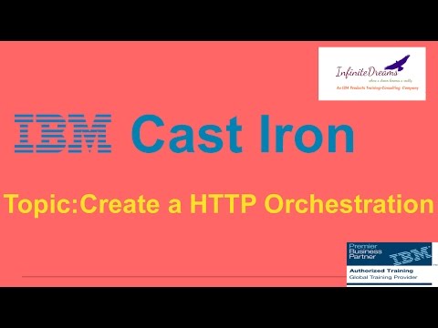 IBM Cast Iron Tutorial: Create an Orchastration using HTTP Activity@ Best OnlineTraining@ID