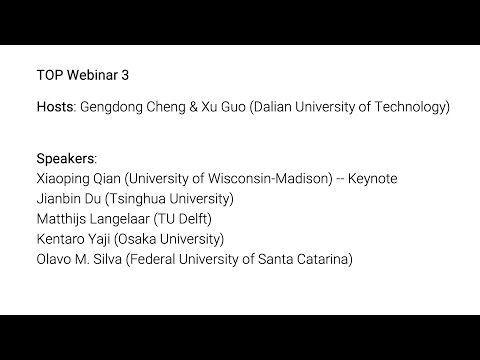 TOP Webinar 3