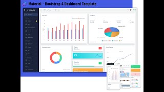 Bootstrap Admin Dashboard Template – Materiel