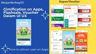 Rahasia FlashSale, Gamification dalam Apps - How to attract user on Apps - UI UX on Demand Job