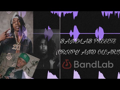 CRISPY VOCAL PRESETS FOR BANDLAB!! (Polo G , Toosii , Ismo , Etc.)