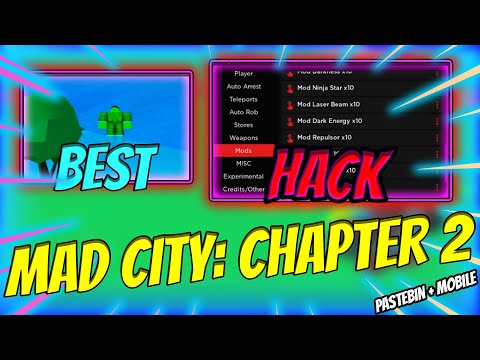 [💥NEW GUNS] Mad City: Chapter 2 SCRIPT PASTEBIN 2023 | Kill All, Auto Rob, Spawn Any Car & More