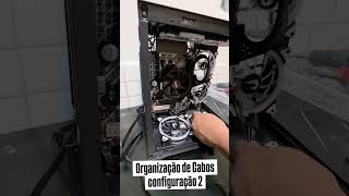 In Brazil, nobody manages cables like this! 🔌✨ #CableManagement #PCBuild #TechVibes #GamerSetup