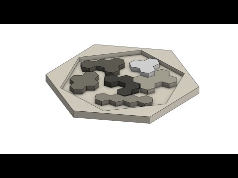 CAD Workshop 11: Hexapuzzle in Onshape