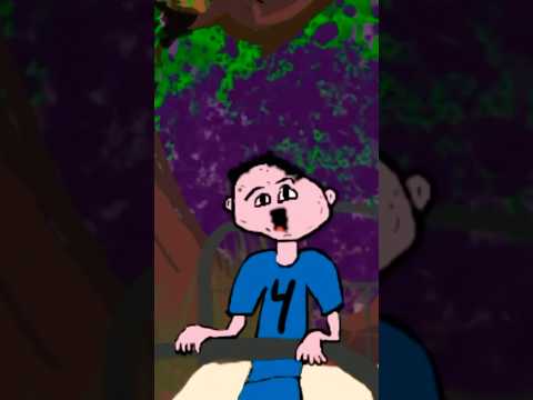 Nightmare in the forest! #cartoon #scary