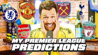 MY 2025/26 PREMIER LEAGUE PREDICTIONS!