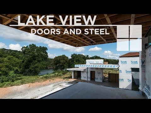 Foursquare Builders - Lake Austin Modern - Custom Doors and Handrails