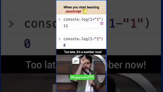 When JavaScript Doesn’t Make Sense 😂 | Coding Meme Shorts #memecoding #javascipt #engineermems