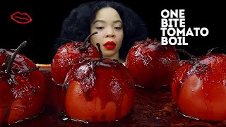 Spicy Tomato Boil, One Bite Challenge |TikTok Viral| Mukbang ASMR | Mmm ASMR