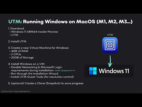 Running Windows on Mac M1 in 3 minutes