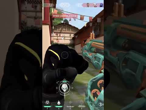 1v4 with Judge - I’m not good my opponents were really bad 😂   #valorant