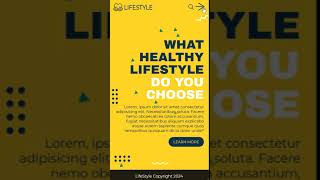 Web using FREE design in #freepick #frontend #css  #html #webdesign Lifestyle Web  #css3 #javascript